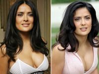 Salma Hayek, posesoarea celor mai apetisanţi sâni de la Hollywood!