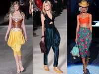 Şalvarii, sau pantalonii de tip harem: Marea revelaţie a primăverii 2009! - GALERIE FOTO!