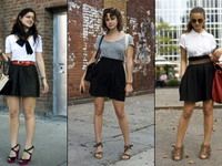 Fashion style! Fusta cu talie înaltă este la modă în sezonul rece