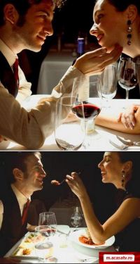 Esti invitata la o cina romantica? Ai grija ce mananci, ca sa ai energie pentru restul serii!