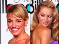Paulina Rubio versus Fanny Lu: cine arată mai bine în rochiţă strălucitoare de satin? GALERIE FOTO!