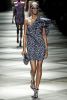 Modelul de pe podium la prezentarea Lanvin!
