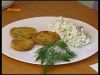 Vinete pane cu sos de branza