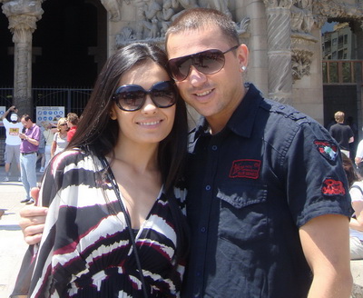 Adriela Morar si iubitul ei au mers, pe urmele lui Gaudi, la Barcelona