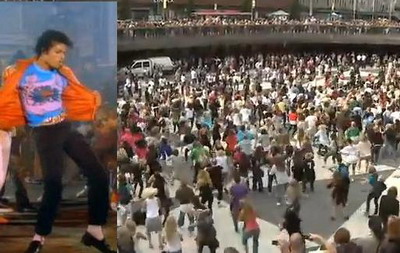 Michael Jackson, dovezi de iubire in strada, la Stockholm! VIDEO!
