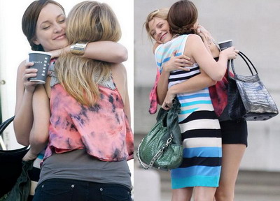 Blake Lively si Leighton Meester – moment de tandrete!