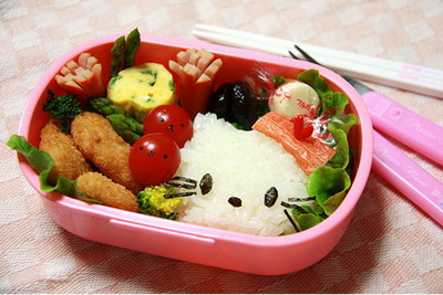 Ornamente culinare inspirate din "Hello Kitty"!