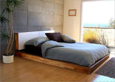 Stilul minimalist, adecvat unui dormitor “sanatos”