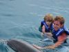 William Levy si fiul sau au inotat cu delfinii la Cancun FOTO!