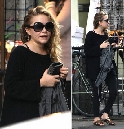 Mary Kate Olsen s-a ingrasat si are un stil vestimentar neglijent!