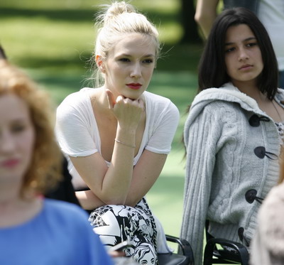 Adela Popescu a rostit primele replici ale Anielei cu fluturi in stomac