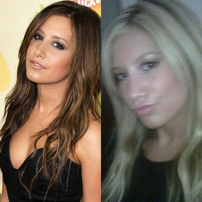 Ashley Tisdale a redevenit blonda!