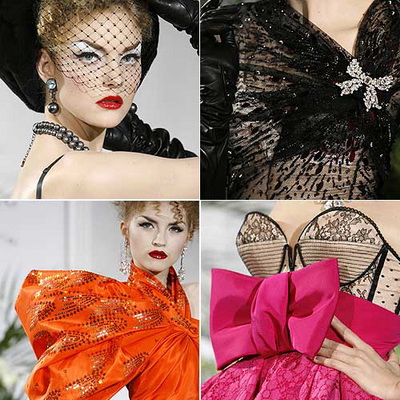 Detalii haute-couture: Christian Dior toamna-iarna 2009 - 2010 FOTO!