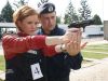 Ioana Maria Moldovan a tras cu pistolul si a coborat pe franghie de la 20 de metri! GALERIE FOTO!