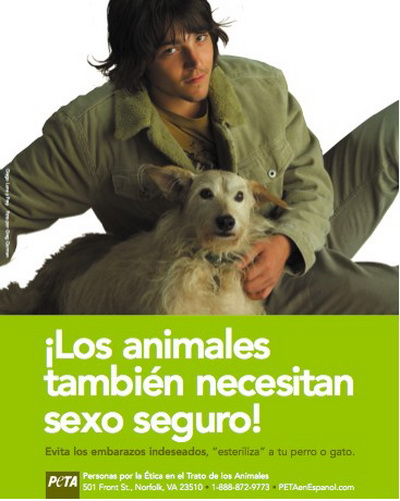 Diego Luna sprijina PETA in Campania de sterilizare a animalelor