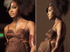 Jourdan Dunn a defilat insarcinata pe catwalk pentru Jean Paul Gaultier!