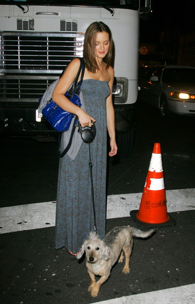 Leighton Meester isi plimba catelul prin Manhattan in pauzele de filmare! GALERIE FOTO!