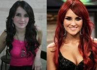 Dulce Maria si-a schimbat culoarea parului!