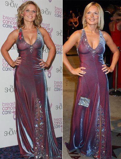 Geri Halliwell “recicleaza” tinute din perioada Spice Girls! FOTO!