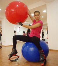 Irina Antonie face kangoo aerobic!