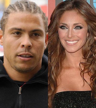 Anahi s-a intalnit cu fotbalistul Ronaldo, in scopuri caritabile