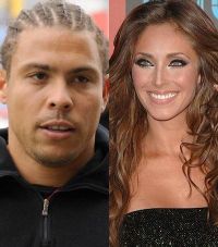 Anahi s-a intalnit cu fotbalistul Ronaldo, in scopuri caritabile