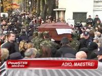 Marele actor Gheorghe Dinica a fost condus pe ultimul drum si a fost inca o data aplaudat de mii de oameni