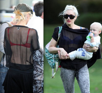 Gwen Stefani Special Trend: Poarta sutienul la vedere, dar ai grija sa fie cat mai colorat! GALERIE FOTO!