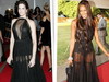 Naomi Campbell versus Stephanie Seymour: Cui ii sta mai bine in rochia neagra de la Azzedine Alaia?
