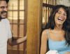 Roberto Mateos (Lorenzo) si Genesis Rodriguez (Marisela) se amuza inainte sa inceapa filmarea unei secvente