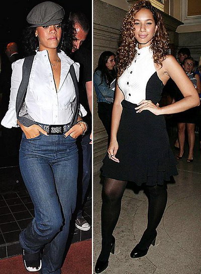 Rihanna, afectata de atacul suferit de Leona Lewis!