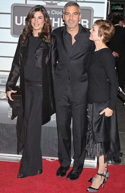 George Clooney se afiseaza cu cele doua femei din viata lui! GALERIE FOTO!