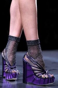 Trend Alert: Se poarta sosetele la vedere! GALERIE FOTO!