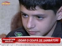 Un baietel isi doreste un singur dar de la Mos Niculae: ceva de mancare!