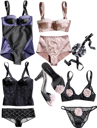 Lenjerie intima pentru mirese, sexy si foarte sic, by Sonia Rykiel! GALERIE FOTO!