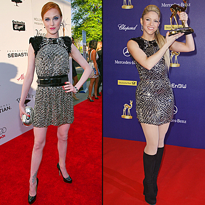 Shakira versus Evan Rachel Wood