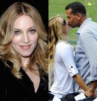 Madonna, marul discordiei intre Kate Hudson si Alex Rodriguez