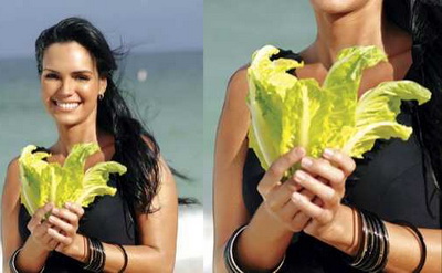 Scarlet Ortiz recomanda: masca din salata verde impotriva acneei