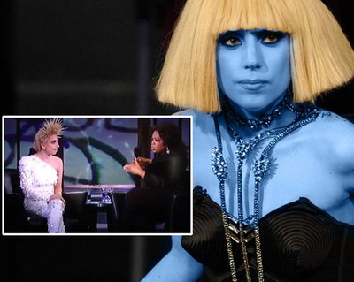 Lady Gaga i-a povestit lui Oprah ca “Avatar” i-a stricat planurile de a-si picta corpul in albastru VIDEO!