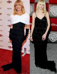 Taylor Momsen versus Goldie Hawn! Cine poarta mai bine rochia de la Christian Dior?