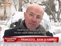 Francezul tepuit de o romanca s-a intors in Romania! 