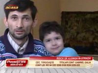 Un barbat care isi creste singur fetita este amenintat cu evacuarea, iar statul i-ar putea lua copilul!