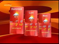 Vremea de Acasa - Vineri, 11 Martie