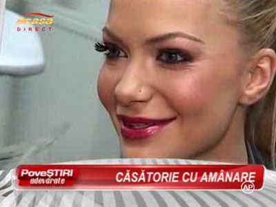 Dupa ce a aruncat o mare bomba in show-bizz, cum ca se marita, Andreea Antonescu s-a razgandit pe ultima suta de metri! 