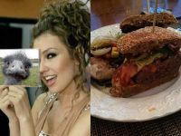 Thalia, rasfat culinar cu hamburgeri din carne de strut? Nu prea!