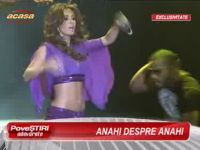 Anahi le vorbeste fanilor intr-un INTERVIU EXCLUSIV, acordat inainte de concertul sustinut la Sala Palatului! VIDEO