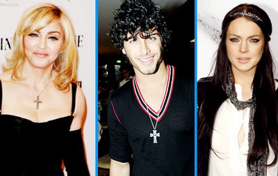 Madonna il tine pe Jesus Luz departe de Lindsay Lohan!
