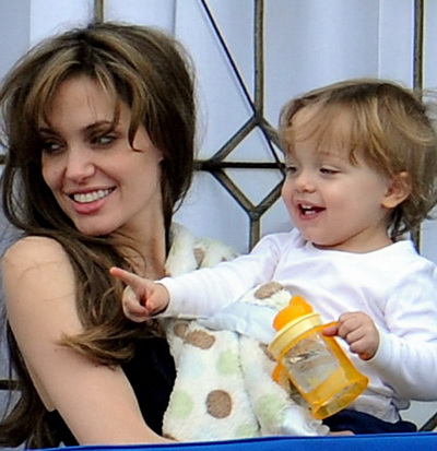 Ce draguta e fetita Angelinei Jolie! FOTO !