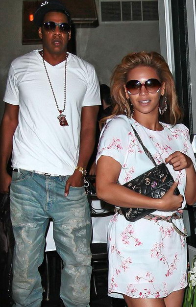In ziua de Paste, Beyonce si sotul ei, Jay-Z au avut parte de o cina romantica la restaurant! FOTO