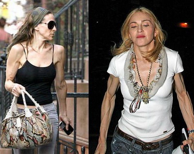Sarah Jessica Parker incepe sa semene cu Madonna: s-a umplut de muschi! FOTO!